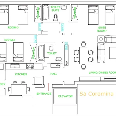 Sa Coromina Apartment *